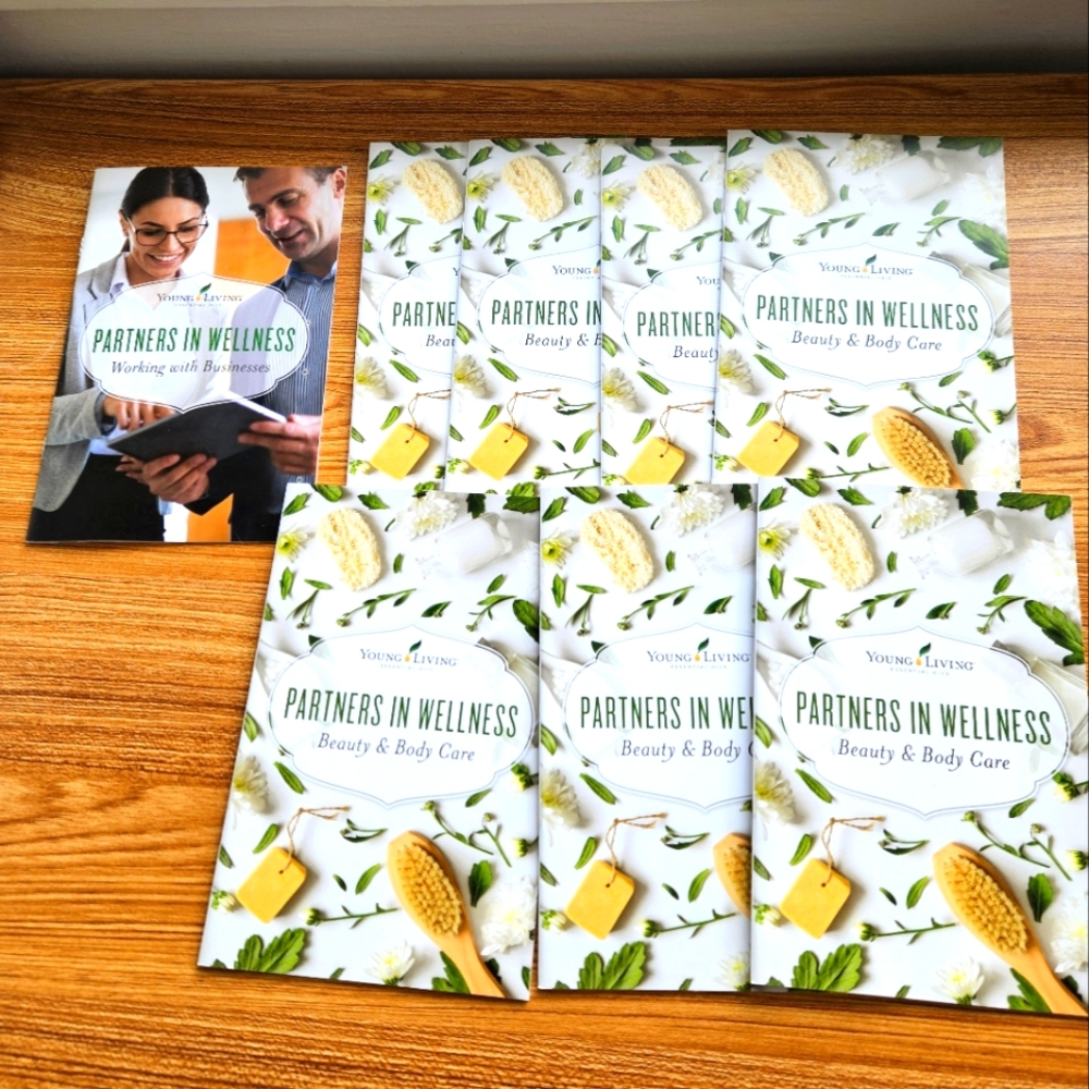 Bundle of 8 Young Living business booklets